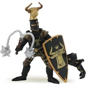 Dark Knight Figurine - Hand Painted Weapon‎ Master Bull Toy Action Figure - Papo